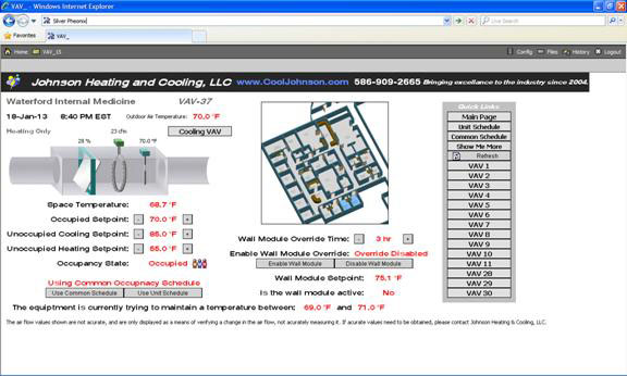 Johnson Heating and Cooling Waterford, Michgan Building Automation 3